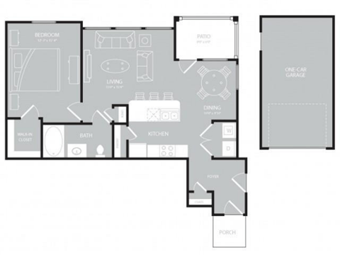 MOP A4  floor plan at Villages of Magnolia, Texas